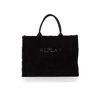 REPLAY Damen FW3815 Tote Bag Tasche, 0098 Black