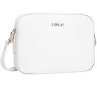 Replay Umhängetasche Opt White 001 – Damen, klein, Weiß, Onesize, 23 cm