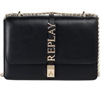 Replay Damen Umhängetasche mit Tragekette, Sun Black 0099 (Schwarz), Einheitsgröße
