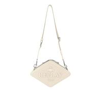 Replay Damen Umhängetasche Quadratisch, Off White 0003 (Weiß), Einheitsgröße