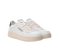 Replay Epic Double Man Herren's Vintage Txt Logo Low Pro Crown Shoes (Weiße Marine, EU 44)