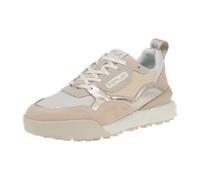 Replay Field W Metal GWS9H C0002L - Damen Schuhe Sneaker - 3377-Ecru-Platin für Damen, silber, Größe 41 EU