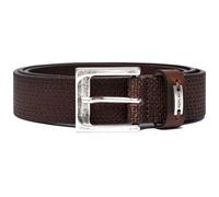 REPLAY Full Leather Belt W100 Fade Tobacco