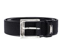 REPLAY Full Leather Belt W90 Black