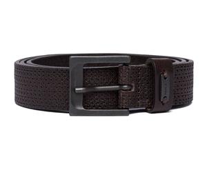 REPLAY Full Leather Belt W95 Black Brown