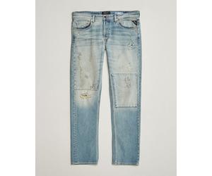 Replay Grover Sraight Fit 20 Years Wash Jeans Light Blue Blau W31L32