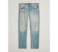 Replay Grover Sraight Fit 20 Years Wash Jeans Light Blue Blau W33L32