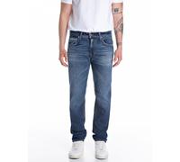 Replay Straight Fit Jeans im 5-Pocket-Design Modell 'GROVER' in Jeansblau, Größe 36/34