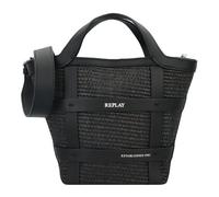 Replay Handtasche schwarz, Kunststoff, Damen