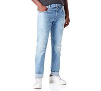 Replay Herren Anbass Aged Jeans, 010 Light Blue, 38W / 34L EU
