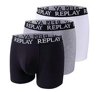 REPLAY Damen Basic Cuff Unterwäsche, Black/G. Mel/White, S