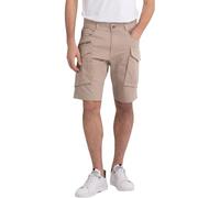 Replay Cargoshorts Herren Regular Fit Baumwolle beige, 36