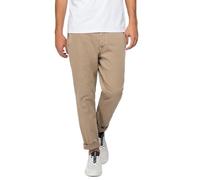 Replay Herren Chino Hose Benni Regular-Fit Hyperflex X-Lite mit Stretch, Sand 020 (Beige), 33W/34L