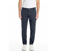 Replay Herren Chino Hose Benni Stretch, Blue 088 (Blau), 32W/32L