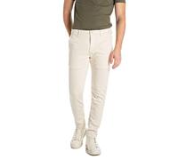 REPLAY Herren Chino Hose Zeumar Slim-Fit Hyperflex X-Lite mit Stretch, Natural Rope 200 (Beige), 34W/34L