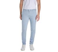 Replay Herren Chino Hose Zeumar Slim-Fit Hyperflex X-Lite mit Stretch, Sky Grey 579 (Blau), 33W/32L