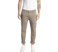 Replay Herren Chino Zeumar Slim-Fit Hyperflex X-Lite mit Stretch, Braun (Sand 020-1), 33W / 34L
