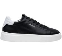 Replay Herren Cupsole Sneaker aus Leder, Black 003 (Schwarz), 42