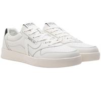 Replay Herren Cupsole Sneaker aus Leder, Weiß (Tofu 3104), 40