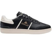 Replay Herren Cupsole Sneaker, Black (Schwarz), 42