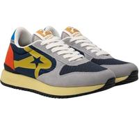 REPLAY Herren Fiber M Vintage Sneaker, 134 Grey Navy, 40 EU