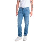 Replay Herren Grover Touch Jeans, 009 MEDIUM Blue, 34 W/30 L
