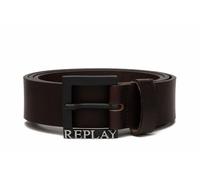 Replay Herren Gürtel aus Leder, Brown Three 112 (Braun), 90