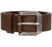 Replay Herren Gürtel aus Leder, Dk Brown Wood 110 (Braun), 90