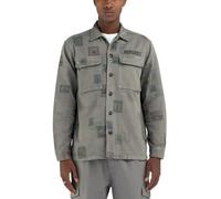 Replay Herren Hemd-Jacke regular fit Baumwolle