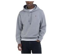 Replay Herren Hoodie Comfort Fit, Grau (Light Grey Melange M08), M