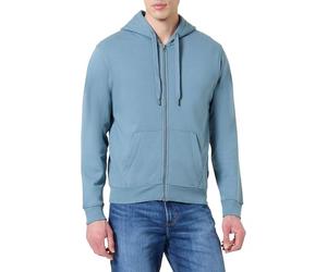 Replay Herren Hoodie mit Reißverschluss Sweatshirtjacke, Steel Blue 388 (Blau), XXL
