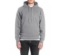 Replay Herren Basic Kapuzenpullover, 093 Lead Grey, XXL