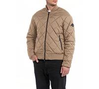 Replay Herren Jacke Bomberjacke Winter, Earth 557 (Braun), S