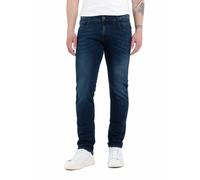Replay Herren Jeans Anbass - Slim Fit - Blau - Dark Blue Denim