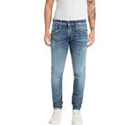 Replay Herren Jeans Anbass Slim-Fit, Blau (Medium Blue 009-4), 28W / 34L