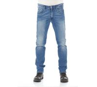 Replay Herren Jeans Anbass - Slim Fit - Blau - Medium Blue Denim