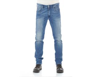 Replay Herren Jeans Anbass - Slim Fit - Blau - Medium Blue Denim