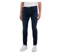Replay Herren Jeans Anbass Slim-Fit Hyperflex aus recyceltem Material mit Stretch, Blau (Dark Blue 007), 29W / 34L
