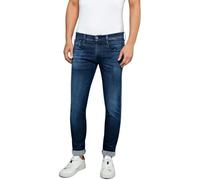 Replay Herren Jeans Anbass Slim-Fit Hyperflex Cloud mit Stretch, Dark Blue 007 (Blau), 31W / 32L