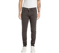 Replay Herren Jeans Anbass Slim-Fit Hyperflex Colour X-Lite mit Stretch, Grey (Wood Grey 393), 28W / 32L
