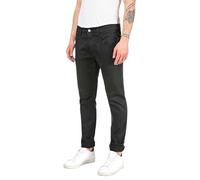 Replay Herren Jeans Anbass Slim-Fit Hyperflex Colour X-Lite mit Stretch, Schwarz (Black 040-2), 30W / 30L