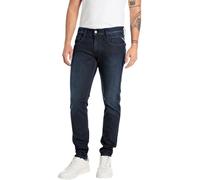 Replay Herren Jeans Anbass Slim-Fit Hyperflex mit Stretch, Blau (Dark Blue 007-5), 40W / 36L