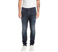 REPLAY Herren Jeans - Hyperflex ANBASS, Stretch Denim, Länge 30, Slim Fit Dunkelblau 33W