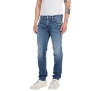 Replay Herren Jeans Anbass Slim-Fit Hyperflex mit Stretch, Blau (Medium Blue 009-7), 38W / 34L