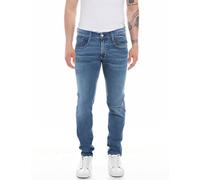 Replay Herren Jeans Anbass Slim-Fit Hyperflex mit Stretch, Medium Blue 009-4 (Blau), 28W / 32L