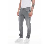 Replay Herren Jeans Anbass Slim-Fit Hyperflex Recycled mit Stretch, Light Grey 095 (Grau), 31W/32L