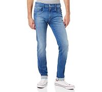 Replay Herren Jeans Anbass Slim-Fit Hyperflex Recycled mit Stretch, Medium Blue 009 (Blau), 40W / 34L
