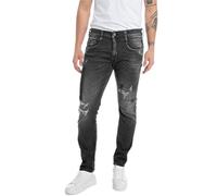 Replay Herren Jeans Anbass Slim-Fit Maestro, Dark Grey 097 (Grau), 27W/30L