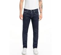 Replay Herren Jeans Anbass Slim-Fit mit Power Stretch, Blau (Dark Blue 007-3), 32W / 32L