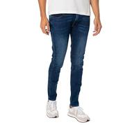 Replay Herren Jeans Anbass Slim-Fit mit Power Stretch, Blau (Medium Blue 009-4), 38W/32L